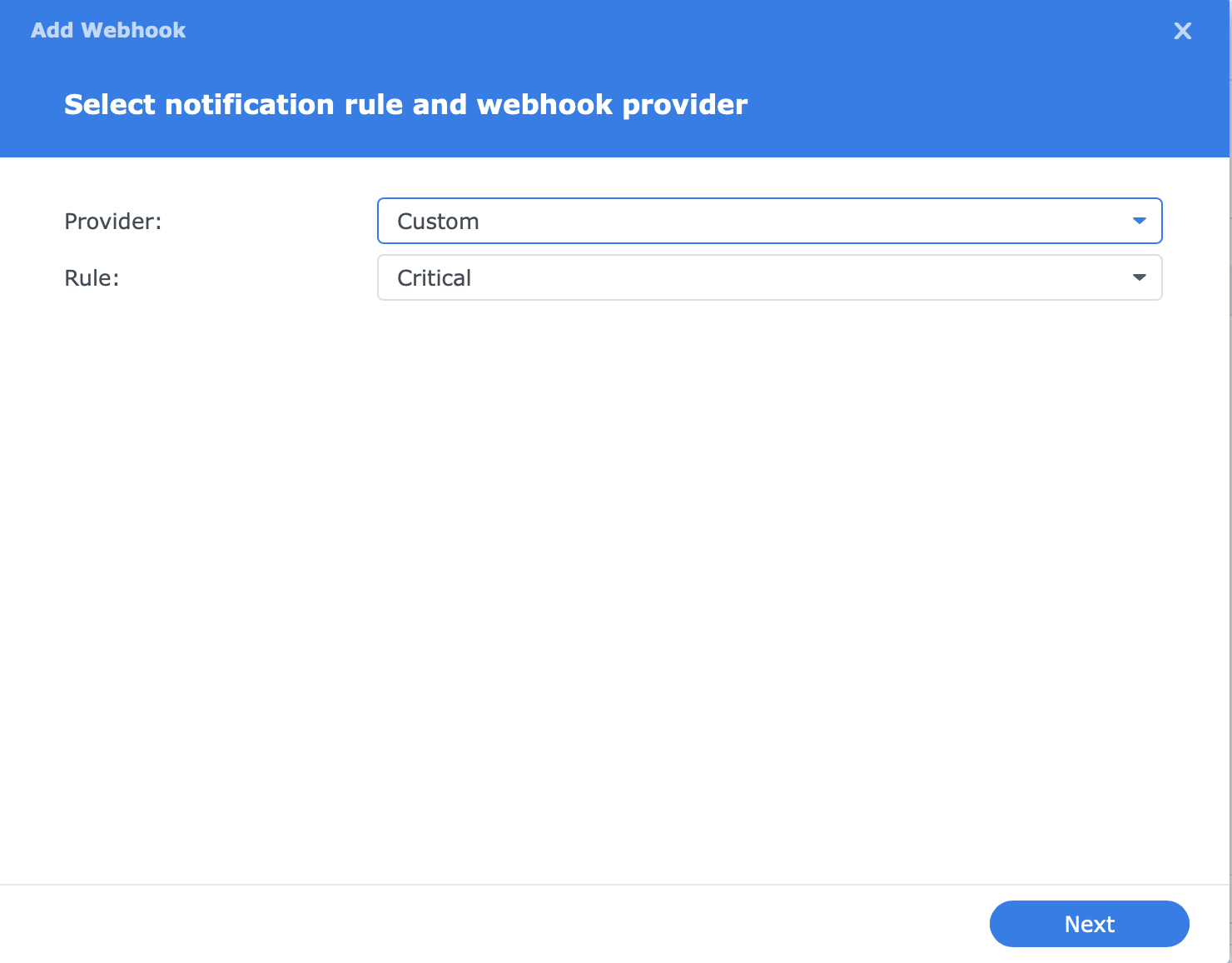 WebHooks Configuration